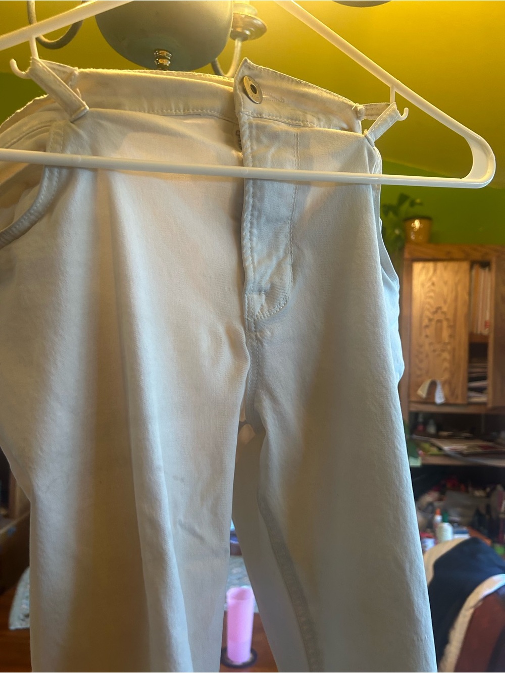 Mens White Blake Jeans